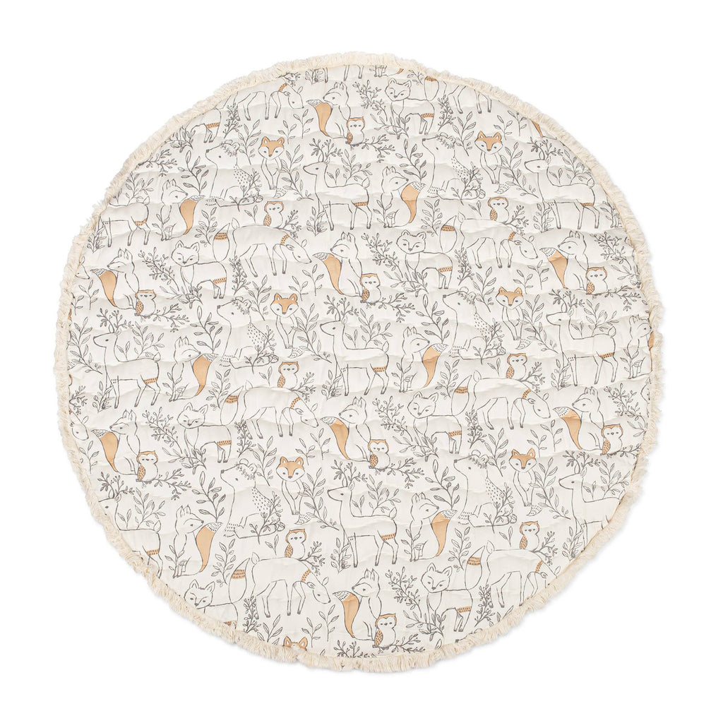 Ezra Quilted Playmat (Woodland)