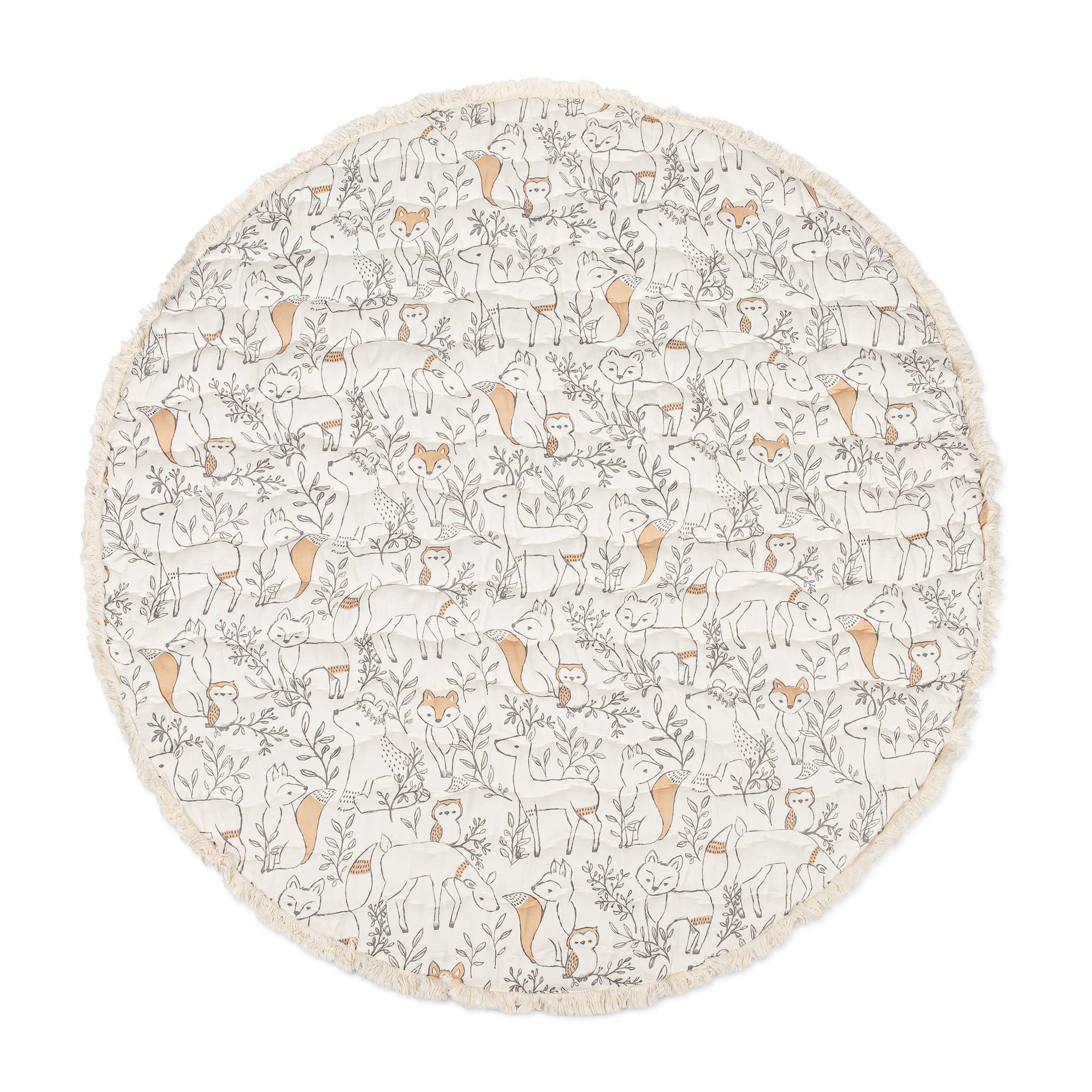 Ezra Quilted Playmat (Woodland)