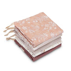 Violet 5-Piece Cotton Baby Washcloth Set