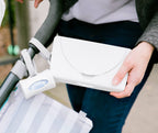 White Retractable On-the-Go Bag Dispenser