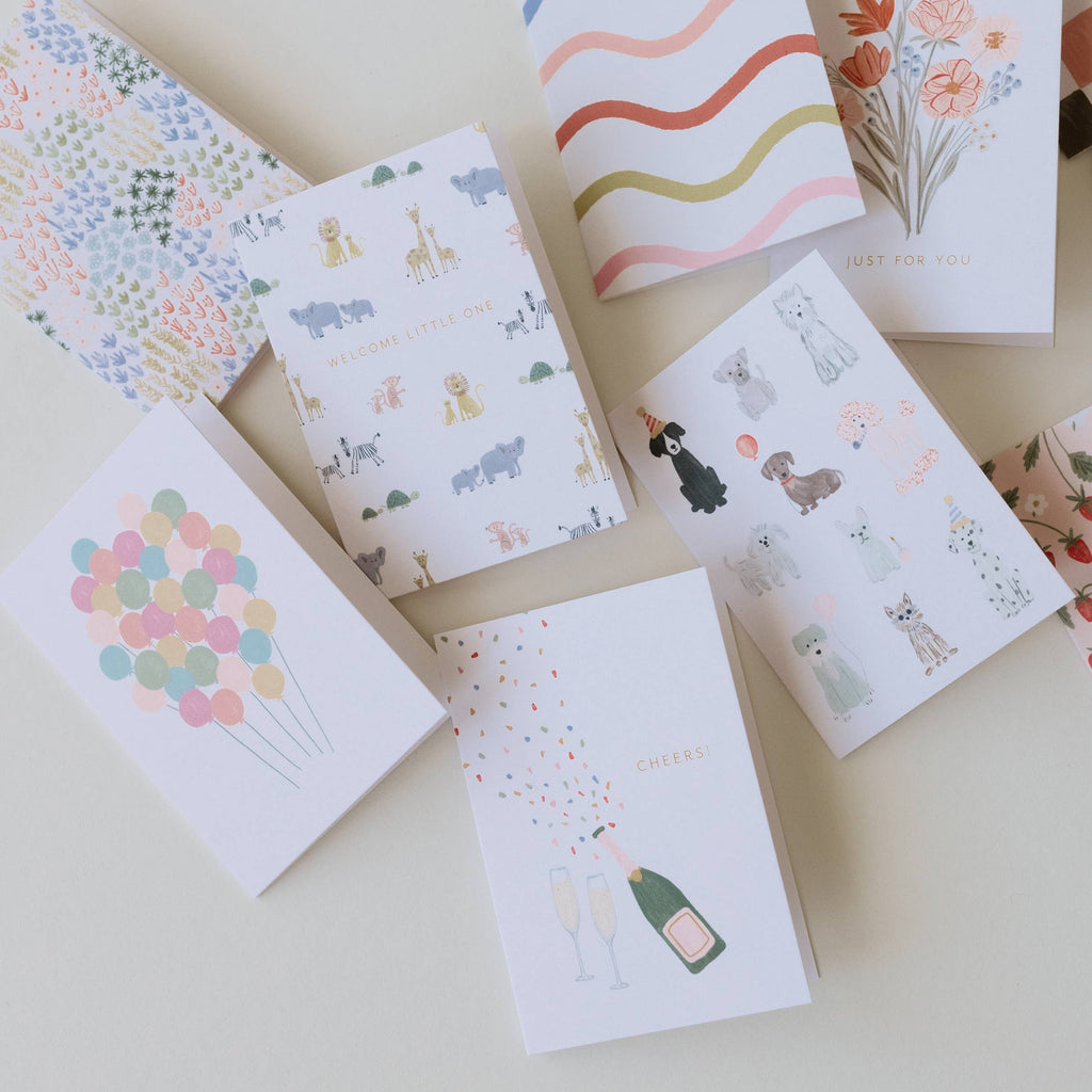 Welcome Animals Mini Card
