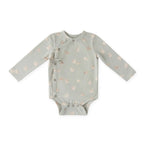 The Littles Long Sleeve Kimono One-Piece- Hoppy Bunny