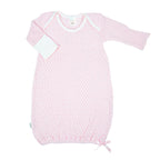 Knit Solid Color Overlap Shoulder Gown