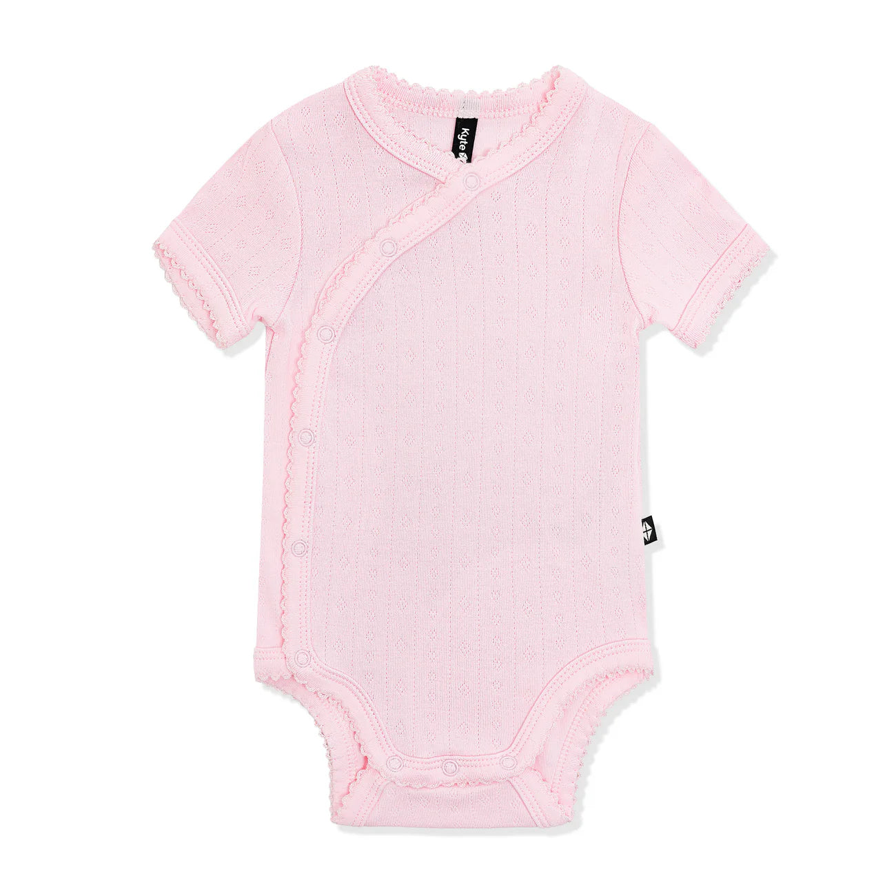 Pointelle Kimono Bodysuit in Sakura