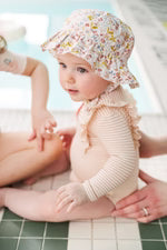 Ruffle Bucket Hat- Floret