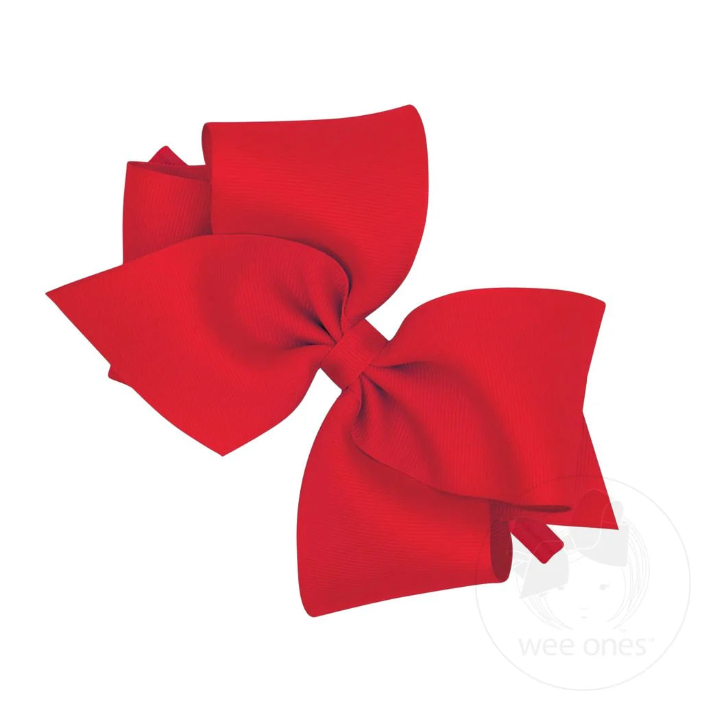 Mini King Grosgrain Bow on Baby Band