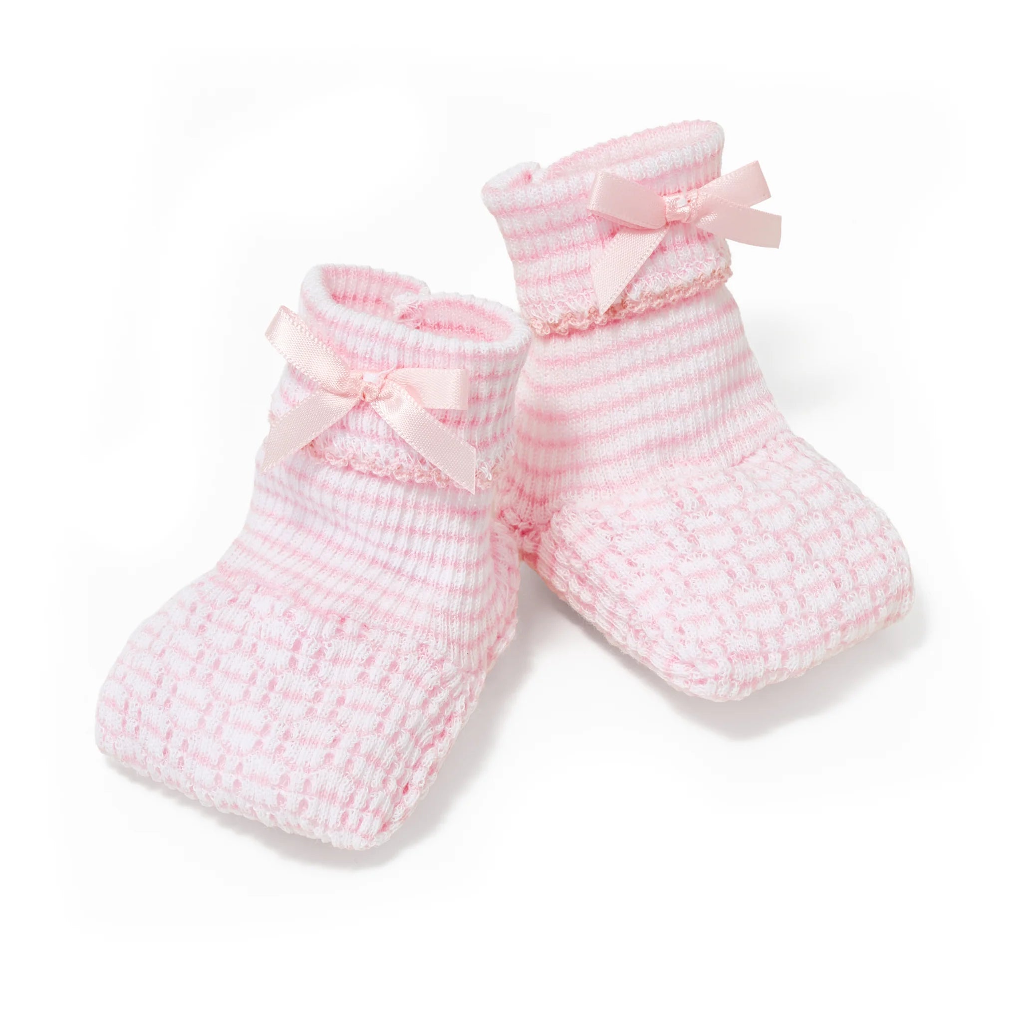 Knit Solid Color Booties