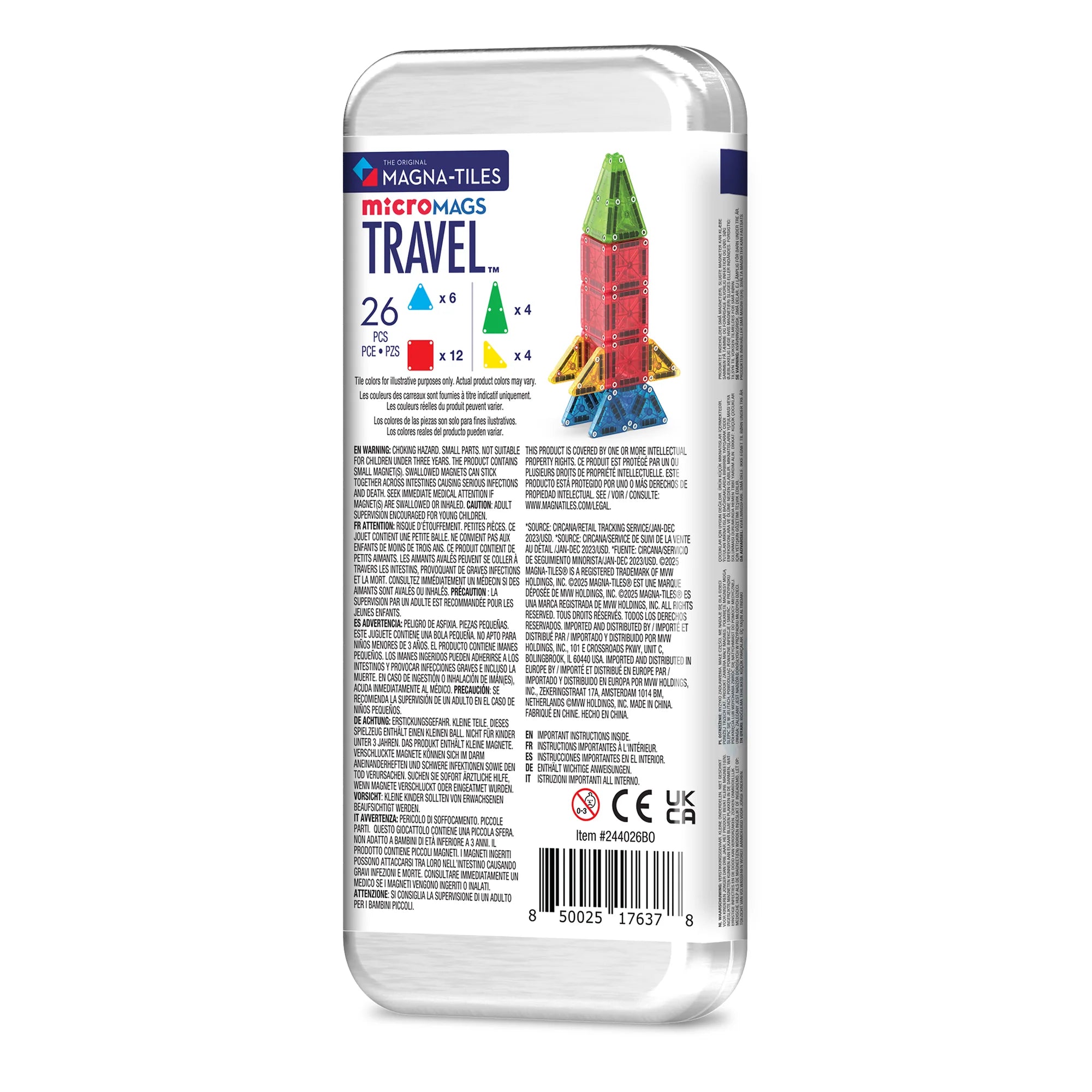 microMAGS 26-Piece Travel Set