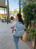 *NEW* Teddy Blue Boss Plus™ Backpack Diaper Bag