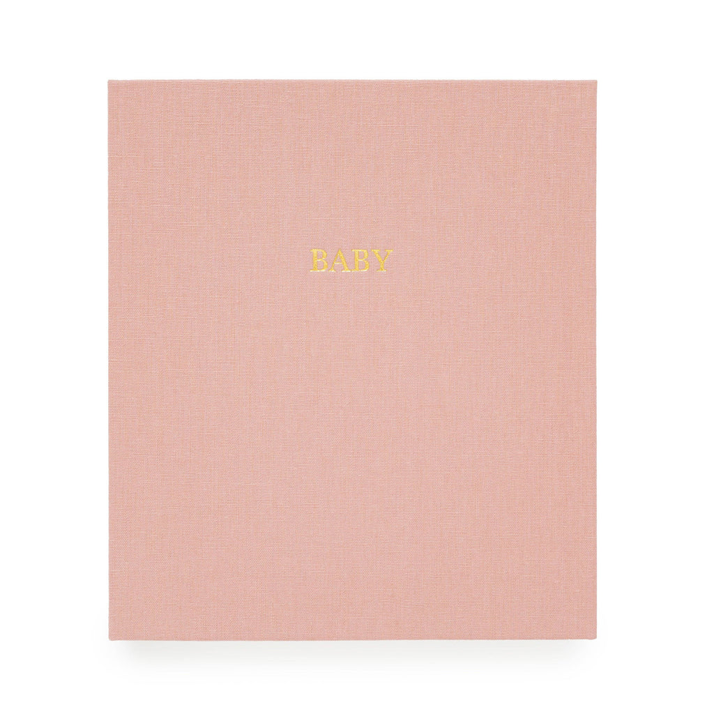 Baby Book, Rose Linen
