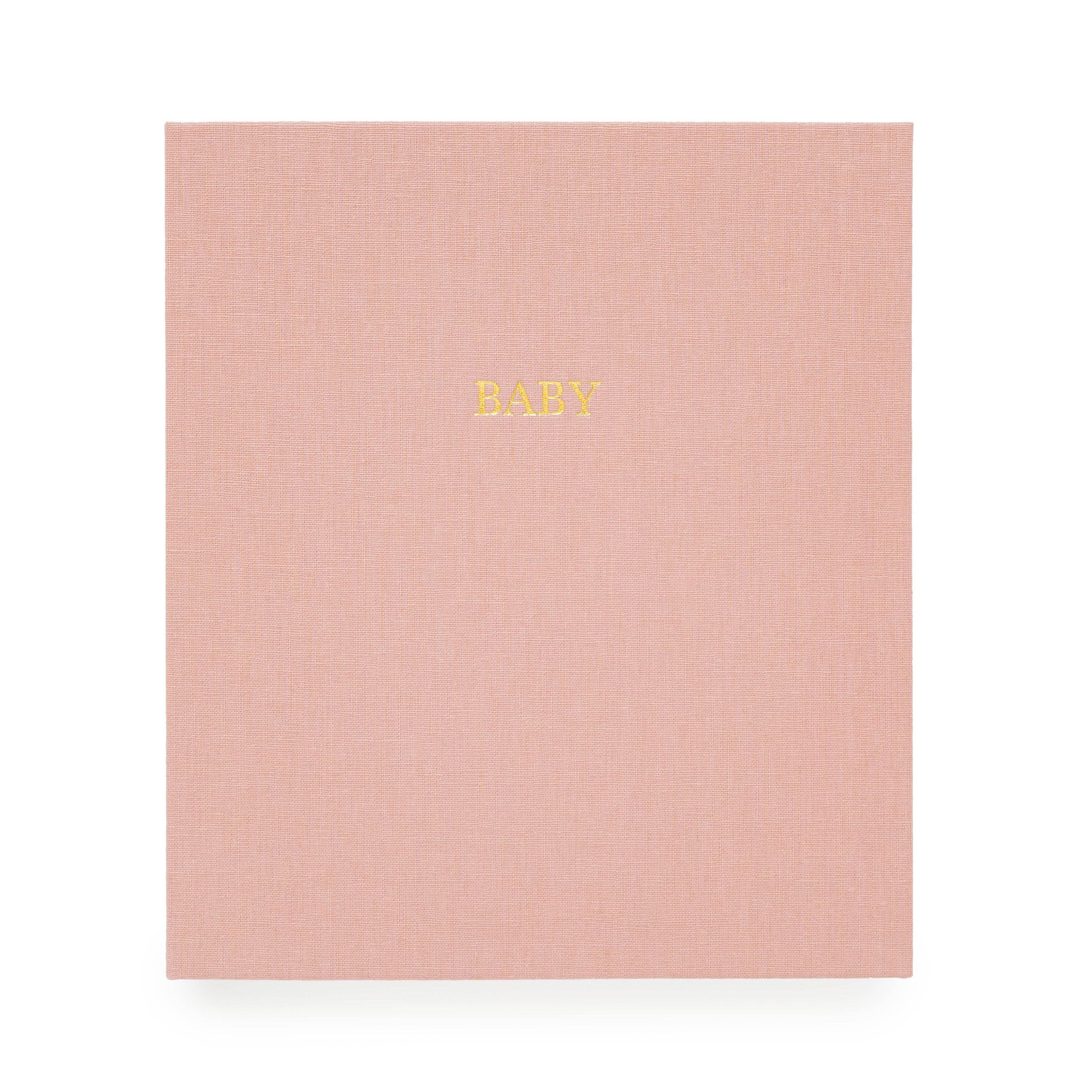 Baby Book, Rose Linen
