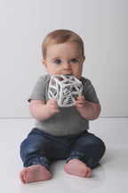 Chew Cube - Silicone Teether Rattle