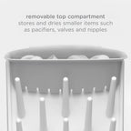 Gray Vertical Bottle Drying Rack