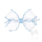 Mini Moonstitch Grosgrain Hair Bow