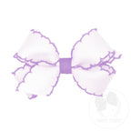 Mini Moonstitch Grosgrain Hair Bow
