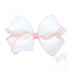 Medium Moonstitch Grosgrain Hair Bow