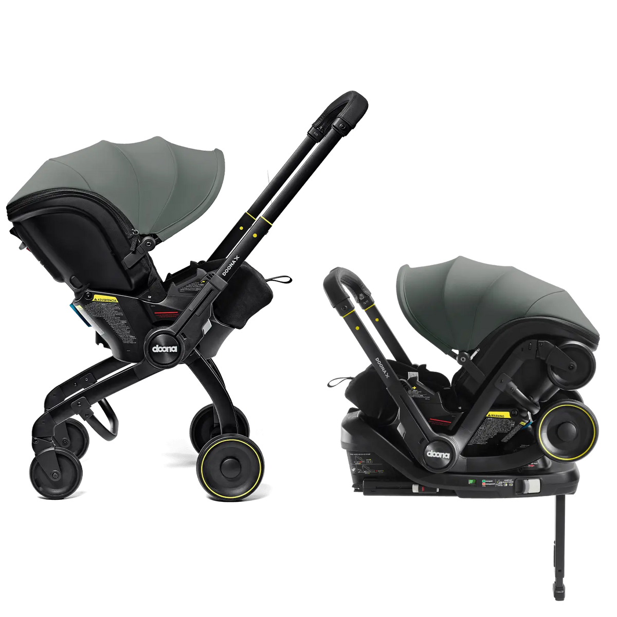 Doona X Car Seat and Stroller + Latch Base- Free Shipping