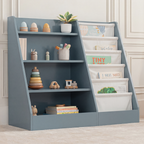 Kids Montessori Book Shelf, Shelves for Toys by Comfy Cubs