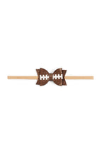 Game Day Glitter Bow Baby Headband