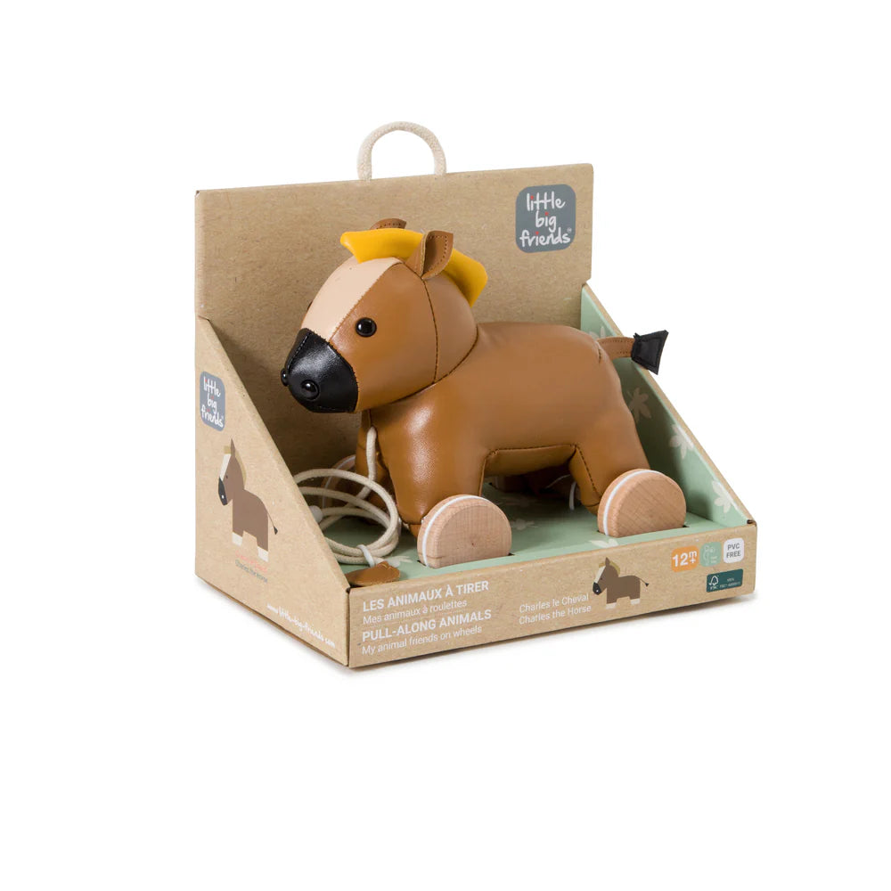 Charles the Horse Pull Along Friend