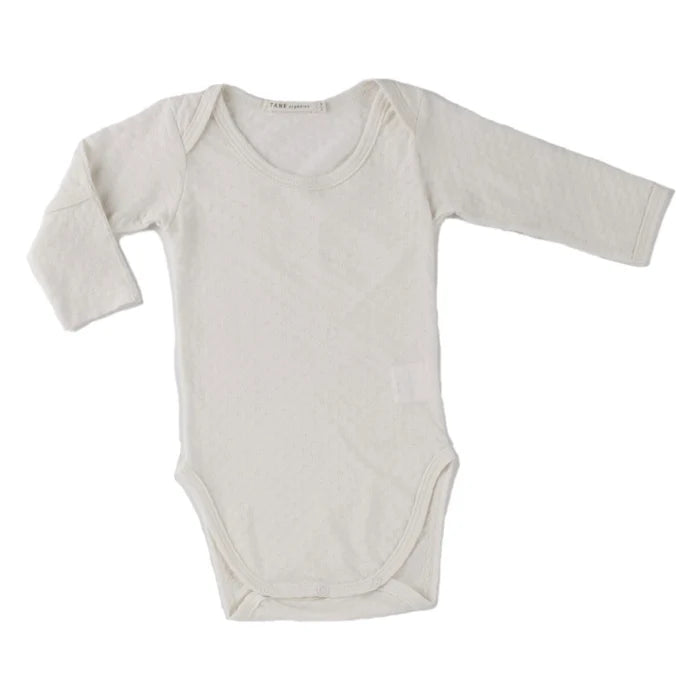Pointelle Onesie with Handcover