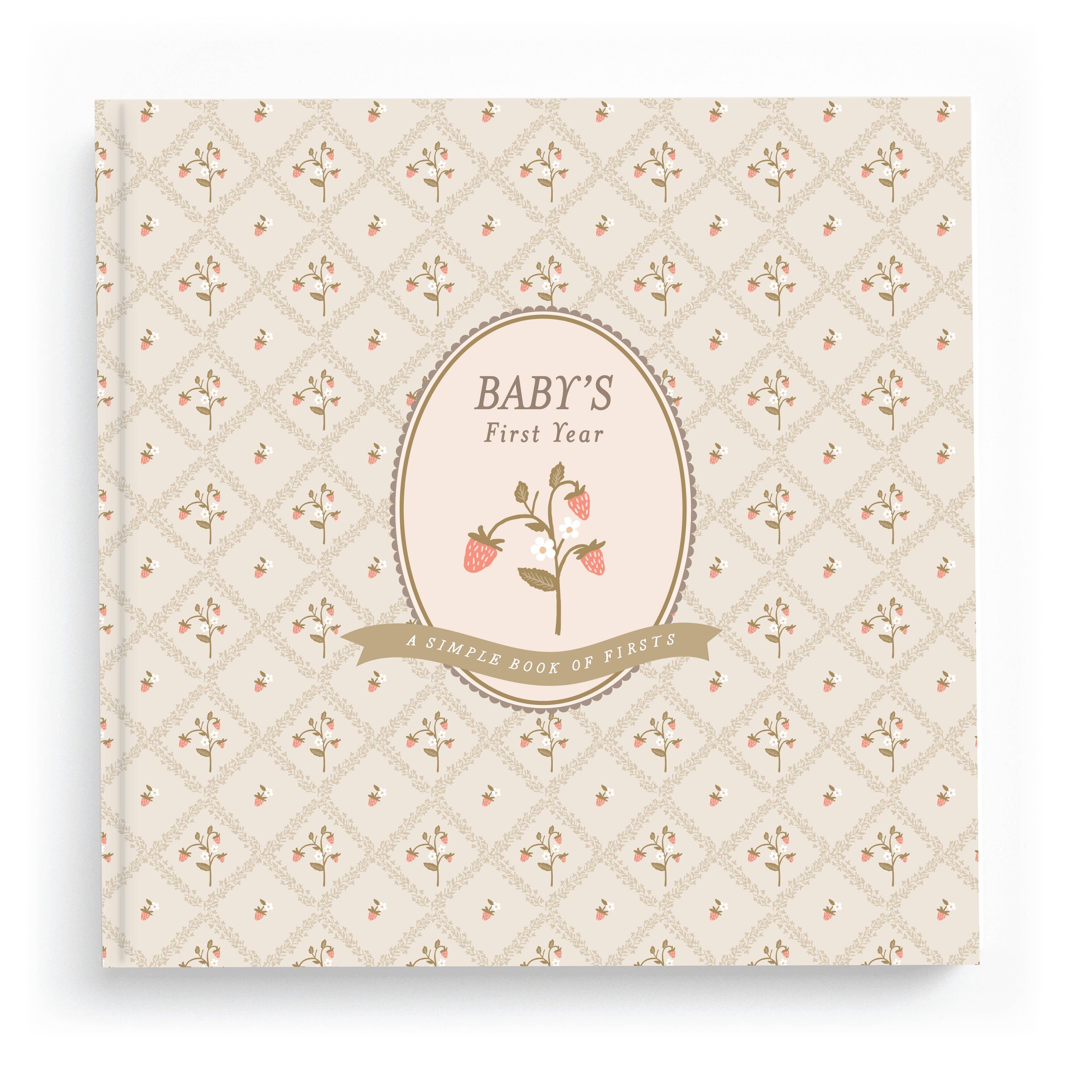 Cottage Garden Baby Memory Book