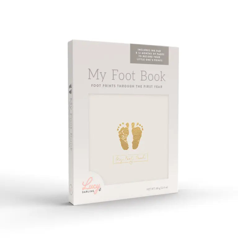My Foot Book: Foot Prints Through the First Year