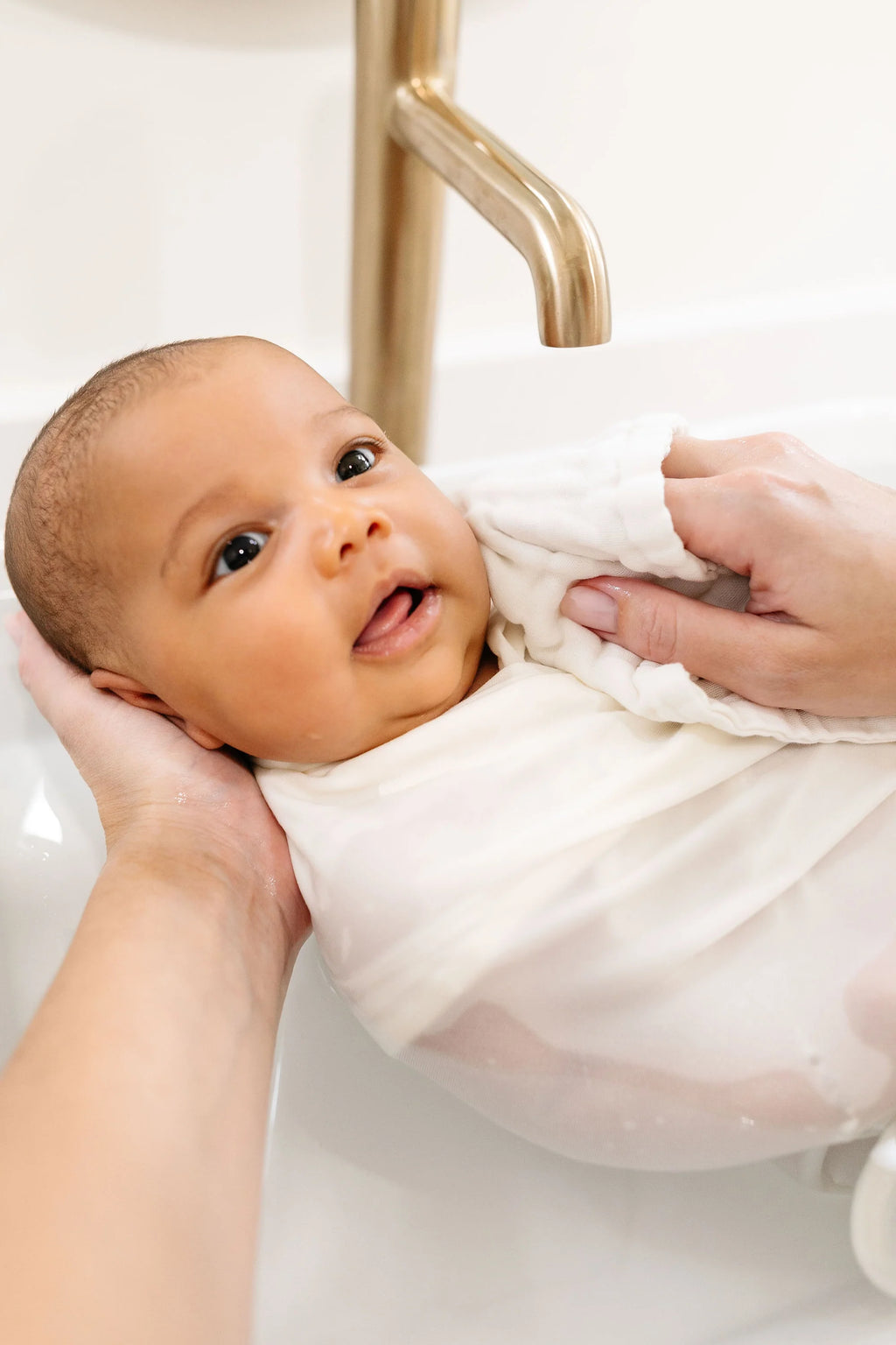 Bath Swaddle Blanket- Finley
