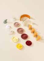 3 Sets of Silicone Stackable Fruits (16 Pieces)