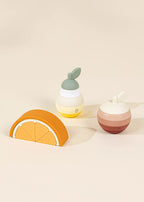 3 Sets of Silicone Stackable Fruits (16 Pieces)