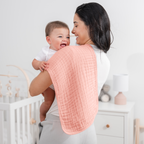 Baby Burp Cloths - 100% Muslin Cotton by Comfy Cubs