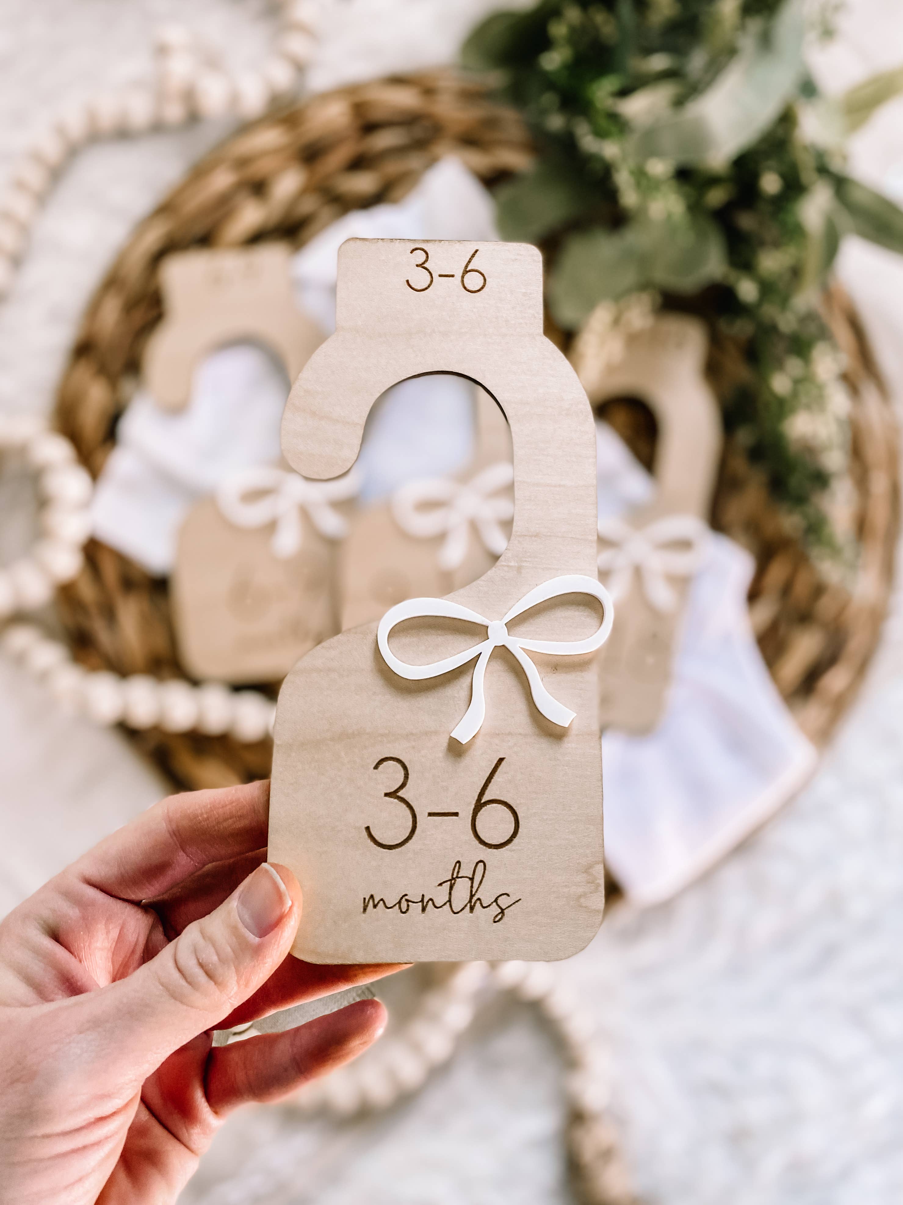 Nursery Closet Dividers - Cute Bows