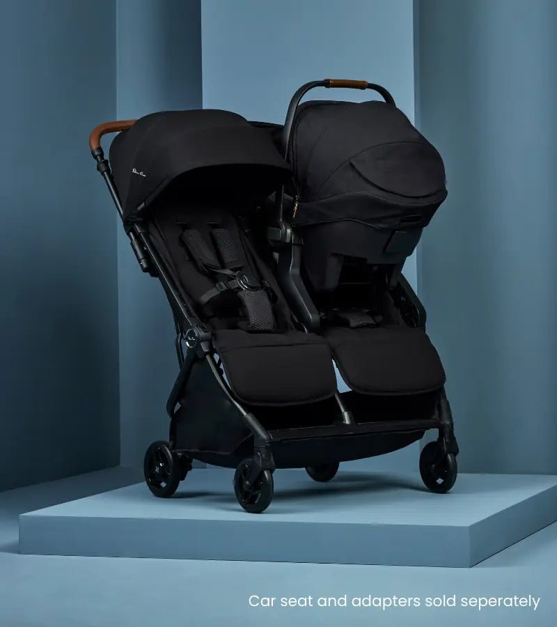 Silver Cross Jet Double Stroller - Local Pickup