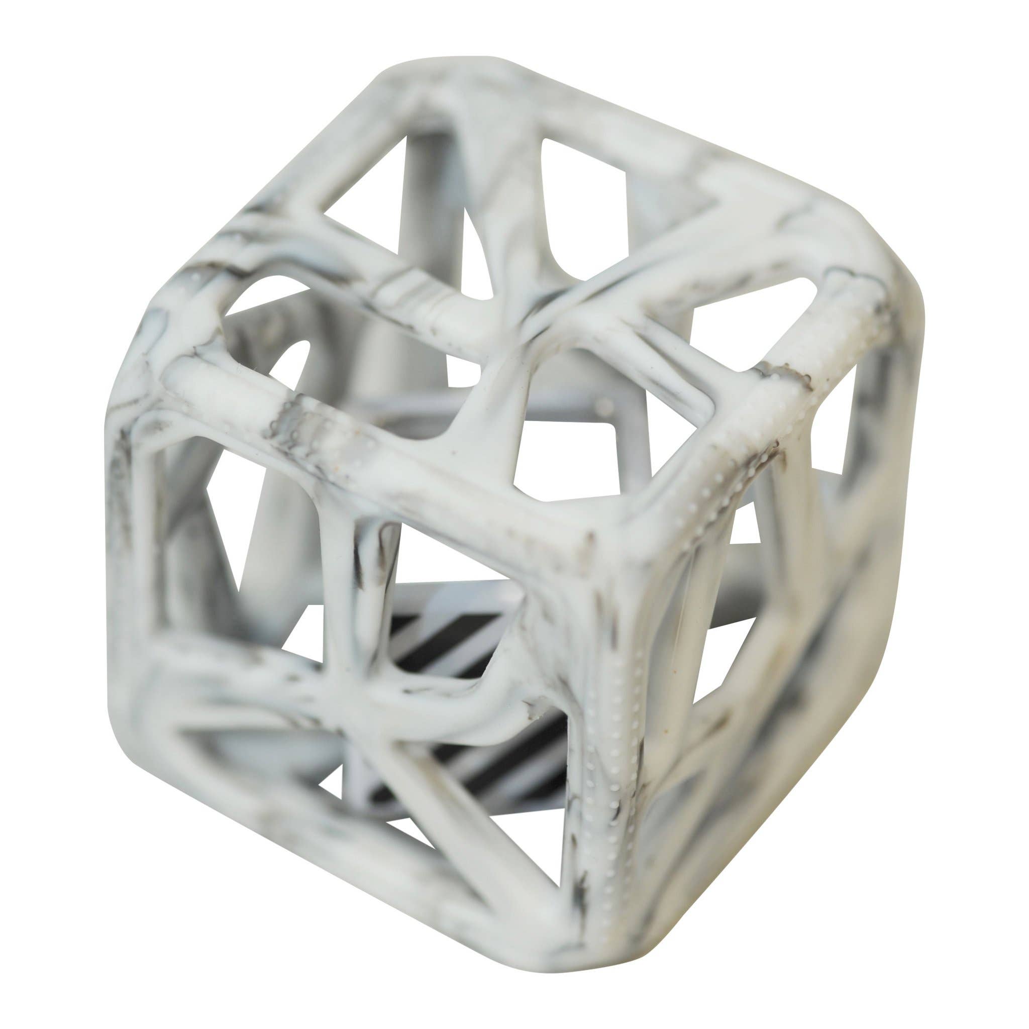 Chew Cube - Silicone Teether Rattle