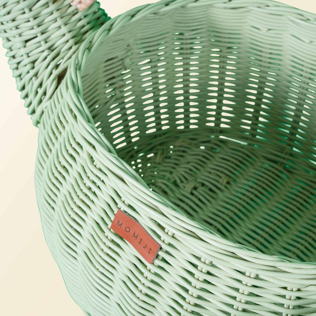 Handcrafted- Dinosaur Storage Basket (Large) -Rattan Wicker