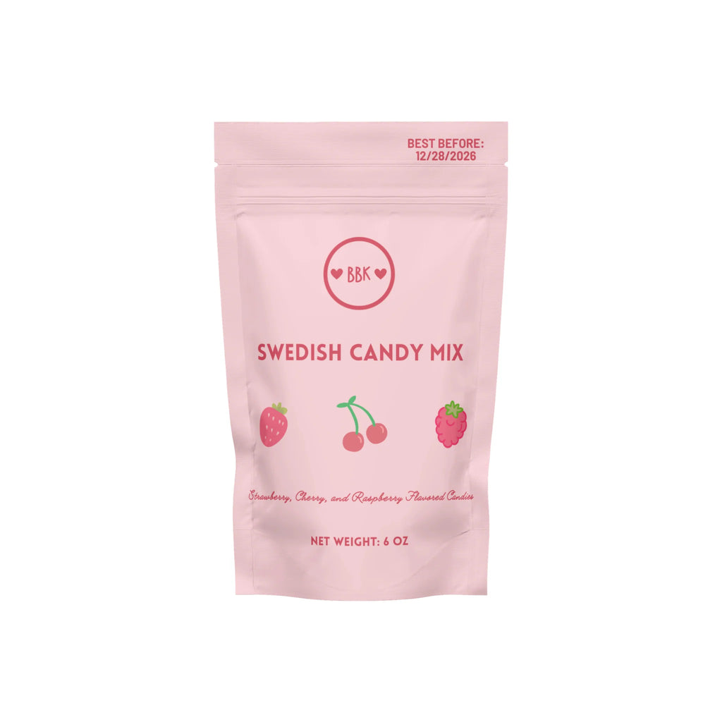 Swedish Candy Mix - Peach, Strawberry, Cherry