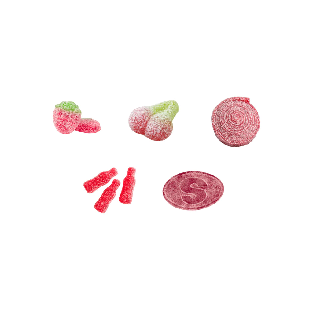 Swedish Candy Mix - Peach, Strawberry, Cherry