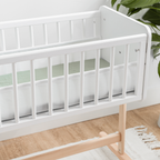Wooden Bedside Bassinet Sleeper for Babies by Comfy Cubs