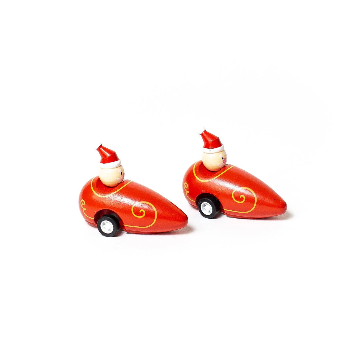 Pull Back Santa in Sleigh