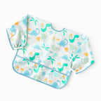 Sleeved Bib: Dinosaurs