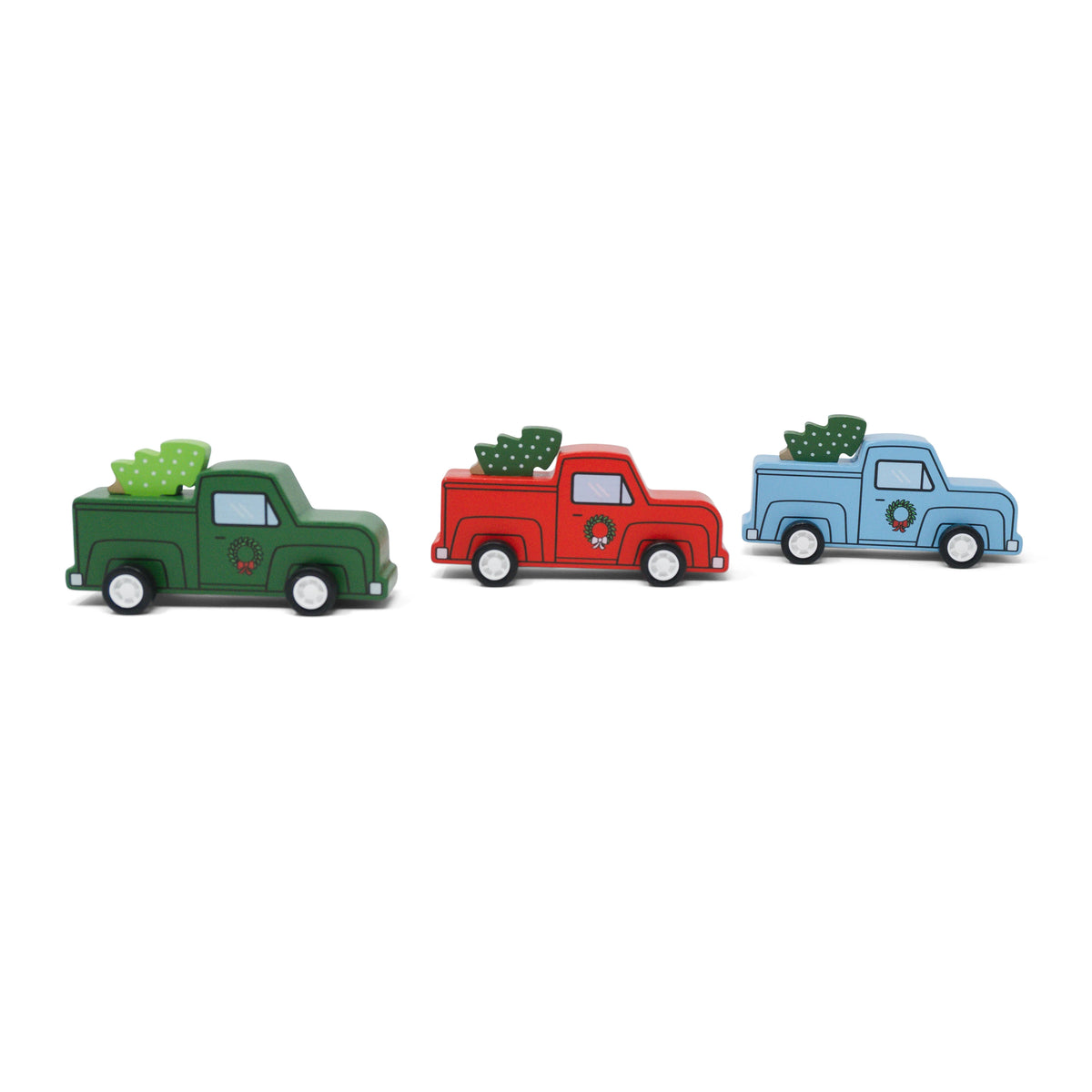 Pull Back: Retro Truck and Christmas Tree