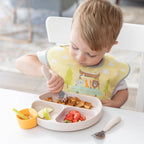 Silicone Grip Dish: Sand