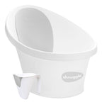 Newborn Bath Essentials Bundle | Baby Bath with Support Bump, Soft Backrest & Rinse Jug | Safe & Stylish Bathtime Set