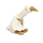 Cuddly animal Goose small | white