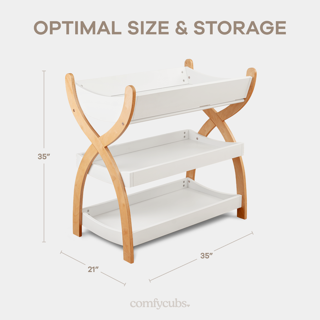 Baby Changing Table, Infant Daycare Essentials by Comfy Cubs
