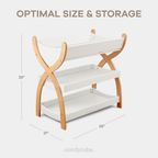 Baby Changing Table, Infant Daycare Essentials by Comfy Cubs
