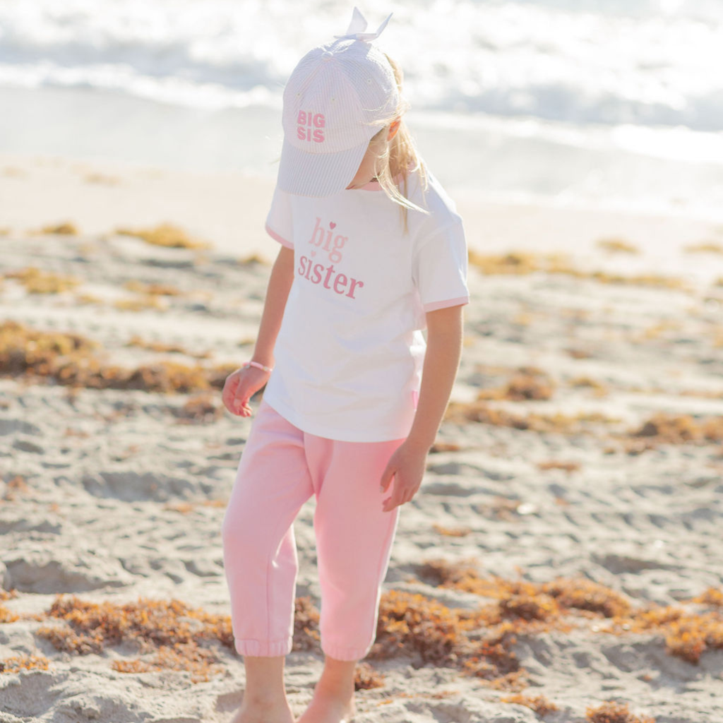 Big Sis Bow Baseball Hat (Baby, Youth)