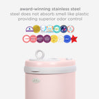 Blush Pink Diaper Pail