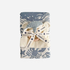 Set Nautical Blanket Whale Teether Cotton Hat Gift Summer