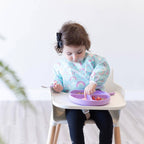 Sleeved Bib: Rainbows